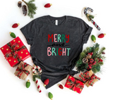 Merry and Bright Svg