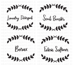 Laundry Labels SVG Bundle