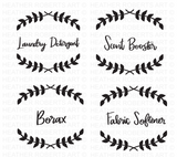 Laundry Labels SVG Bundle