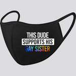 Dude Supports Gay Sister SVG