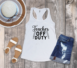 Teacher Off Duty SVG