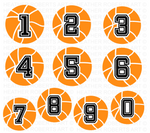 Basketball Monograms SVG Bundle