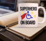 Superhero On Board Svg