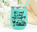 Wine and Crafting SVG