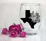 Floral Texas SVG