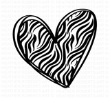 Animal Prints Valentine Hearts SVG Bundle