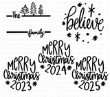 Christmas Ornaments SVG Bundle