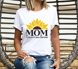 Mom Sunflower SVG