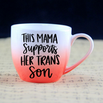 Mama Supports Trans Son SVG