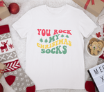 You Rock My Christmas Socks Retro SVG