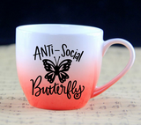 Antisocial Butterfly SVG