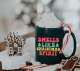 Smells Like Christmas Spirit Retro SVG