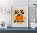 Hello Pumpkin Sublimation PNG