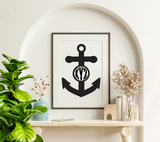 Anchor Monogram SVG