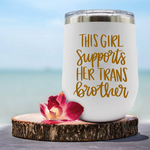 Girl Supports Trans Brother SVG