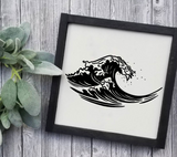 Ocean Wave Svg