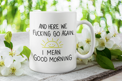 Funny Morning Sarcastic SVG