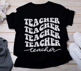 Retro Teacher SVG