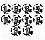 Soccer Monograms SVG Bundle