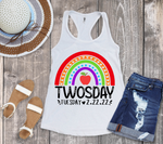 Twosday Rainbow SVG