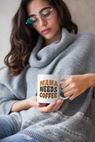 Mama Needs Coffee Retro SVG