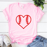 Baseball Softball Heart SVG