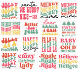 CHRISTMAS RETRO MEGA Bundle, 100 Designs