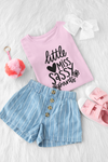 Little Miss Sassy Pants SVG