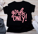 Girls Only SVG