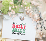 Have A Holly Jolly Christmas Retro SVG