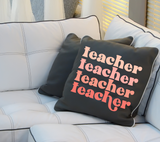 Retro Teacher SVG