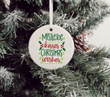 Mistletoe Kisses Christmas Wishes SVG