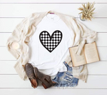 Checkered Heart SVG