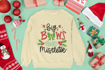 Big Bows & Mistletoe SVG