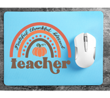 Teacher Fall Rainbow SVG