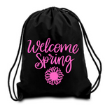 Welcome Spring Sunflower Svg