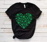 Heart Clover Leaf SVG