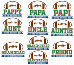 Football Birthday SVG Bundle