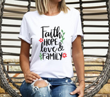 Faith Hope Love Family SVG