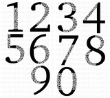 Leopard Cheetah Alphabet and Numbers SVG Bundle