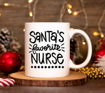 Santa's Favorite Nurse SVG