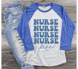 Nurse Life Stacked SVG