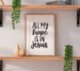 All My Hope is in Jesus SVG