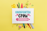 Kindergarten Crew Svg