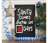 Christmas Countdown SVG