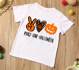 Peace Love Halloween SVG
