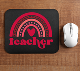 Teacher Valentine Rainbow SVG