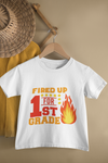 Fired Up for First Grade SVG