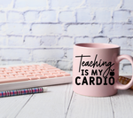 Teaching is my Cardio SVG