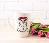 Pig with Bandana SVG